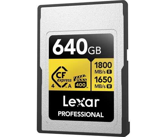 LEXAR Professional Type-A CFExpress Gold Series 1800Mb/s 640GB