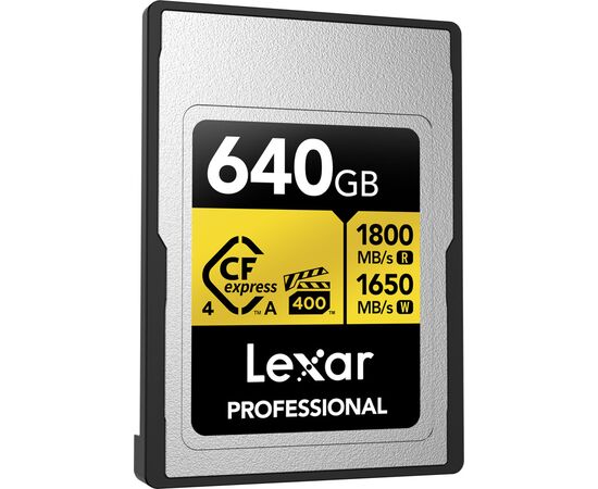LEXAR Professional Type-A CFExpress Gold Series 1800Mb/s 640GB