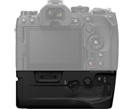 OM SYSTEM Punho HLD-10 para OM-1 e OM-1 II
