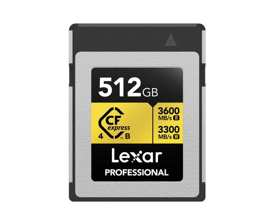 LEXAR Professional CFexpress Type B Gold Series 3600Mb/s 512Gb