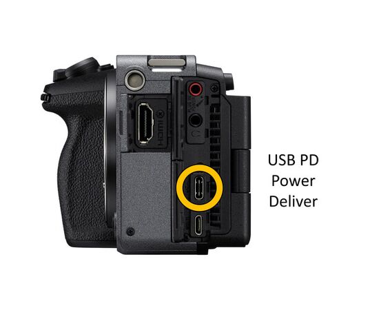 SONY FX3A - Corpo