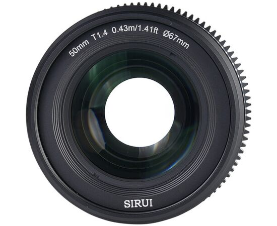 SIRUI Vision Prime 1 Cine T1.4 Full Frame 50mm - Preto