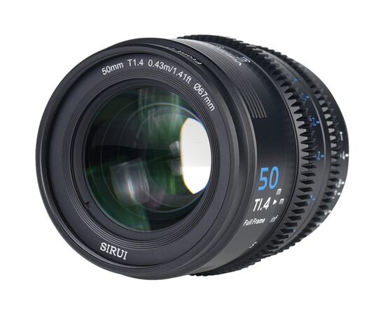 SIRUI Vision Prime 1 Cine T1.4 Full Frame 50mm - Preto