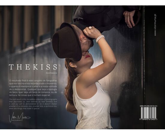 Livro "The Kiss" de Vítor Murta