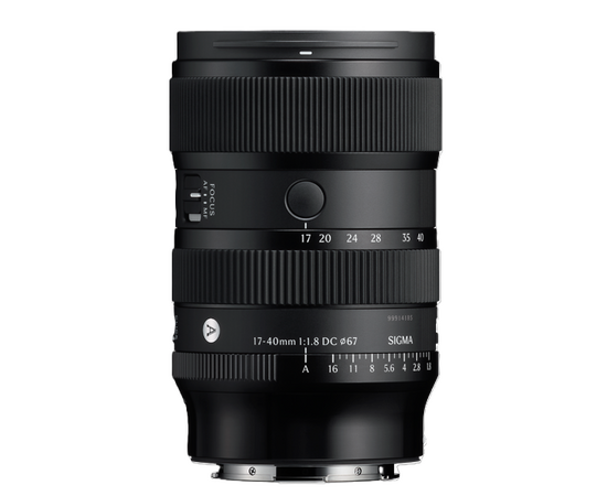 SIGMA 17-40mm f/1.8 DC Art L-Mount