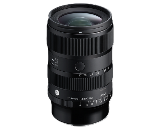SIGMA 17-40mm f/1.8 DC Art L-Mount