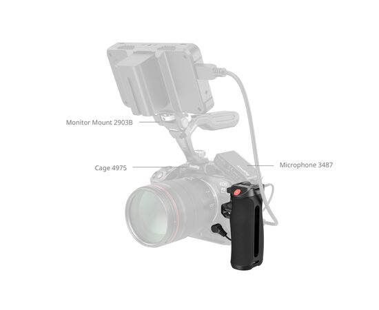 SMALLRIG 4928 Punho Lateral com Botão REC