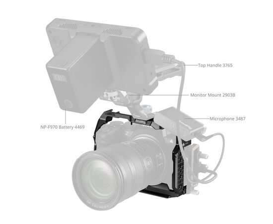 SMALLRIG 5257 Cage da Nikon Z5II
