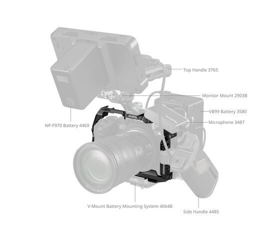 SMALLRIG 5257 Cage da Nikon Z5II