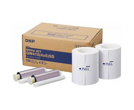 DNP Papel 10x15 p/ Impressora QW410