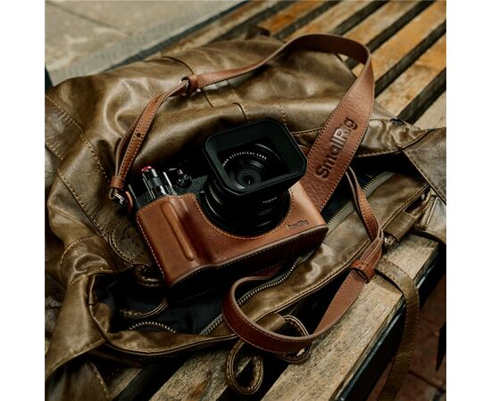 SMALLRIG 5268 Kit Estojo de Couro para Fujifilm GFX100RF - Castanho