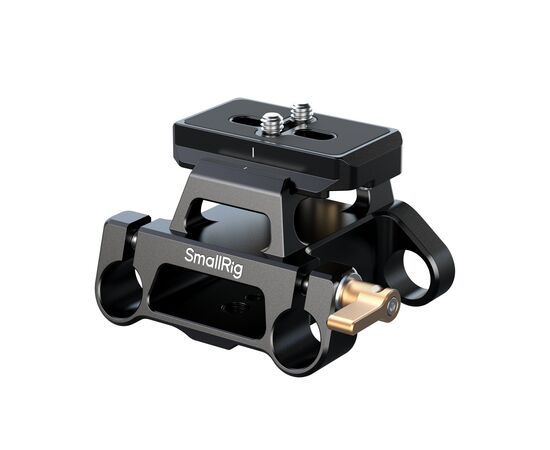 SMALLRIG 5365 Placa de Montagem Arca-Type com Braçadeira de Haste Dupla 15mm