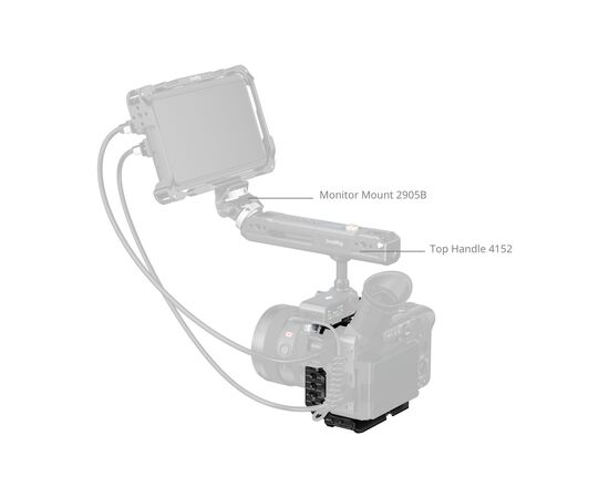 SMALLRIG 5591 Half Cage para Sony FX2