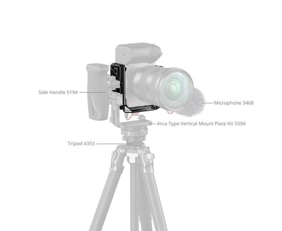 SMALLRIG 5591 Half Cage para Sony FX2