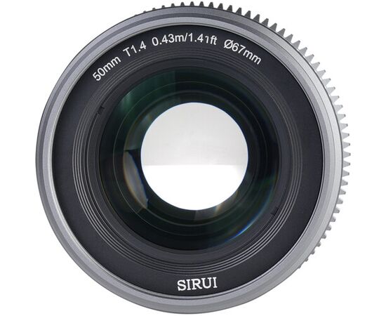 SIRUI Vision Prime 1 Cine T1.4 Full Frame 50mm Sony E Multi-Mount - Silver