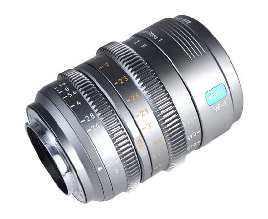 SIRUI Vision Prime 1 Cine T1.4 Full Frame 50mm Sony E Multi-Mount - Silver