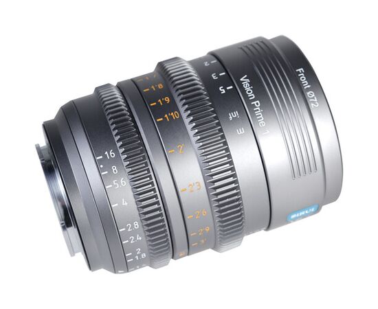 SIRUI Vision Prime 1 Cine T1.4 Full Frame 50mm Sony E Multi-Mount - Silver