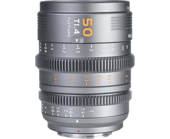 SIRUI Vision Prime 1 Cine T1.4 Full Frame 50mm Sony E Multi-Mount - Silver