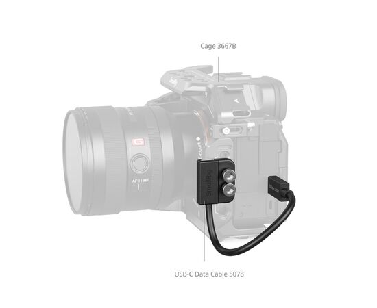 SMALLRIG 5078 Cabo de Dados USB-C