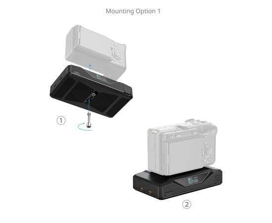 SMALLRIG 5248 Kit de Bateria para Base de Câmera CB75