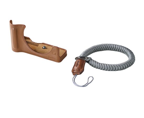 SMALLRIG 5432 Kit Meia Capa de Couro para Canon EOS R50 V - Castanho