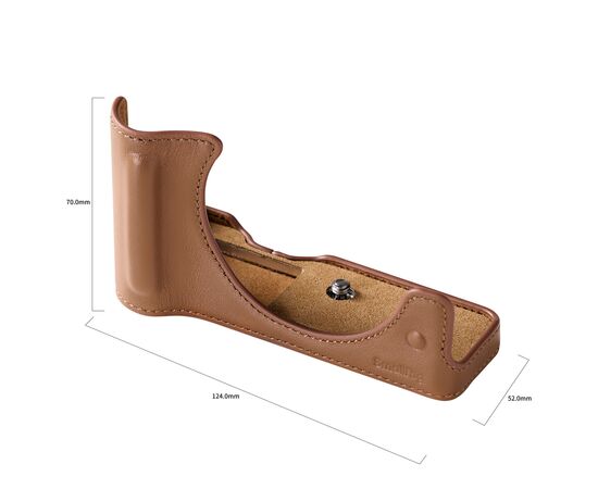 SMALLRIG 5432 Kit Meia Capa de Couro para Canon EOS R50 V - Castanho