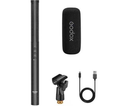GODOX Microfone Shotgun Supercardióide VDS-M3GODOX Microfone Shotgun Supercardióide VDS-M3