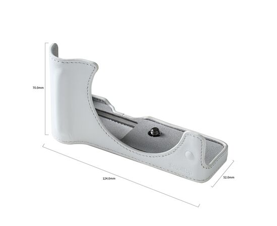 SMALLRIG 5431 Kit Meia Capa de Couro para Canon EOS R50 V - Branco
