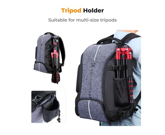 K&F CONCEPT Mochila Wander 25L