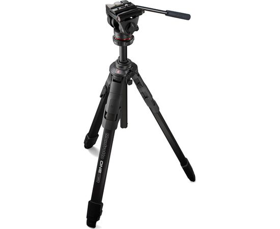 MANFROTTO Tripé de Alumínio ONE + MANFROTTO Cabeça 500X