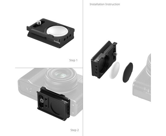 SMALLRIG MD5425 Sapata Arca-Swiss para Airtag Fujifilm