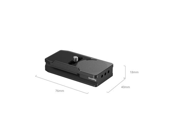 SMALLRIG MD5424 Sapata Arca-Swiss para Airtag Canon​