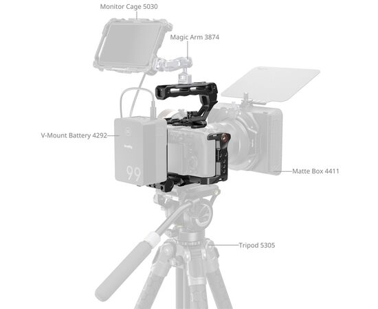 SMALLRIG 5590 Kit Cage e Placa de Bateria Sony FX2