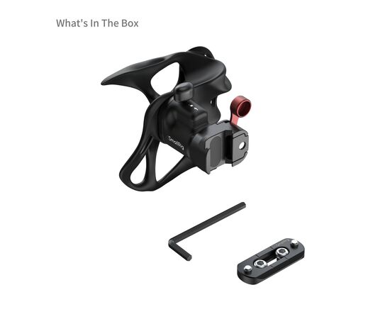 SMALLRIG 5242 Punho Liquid Series com Grampo NATO - Lado Esquerdo