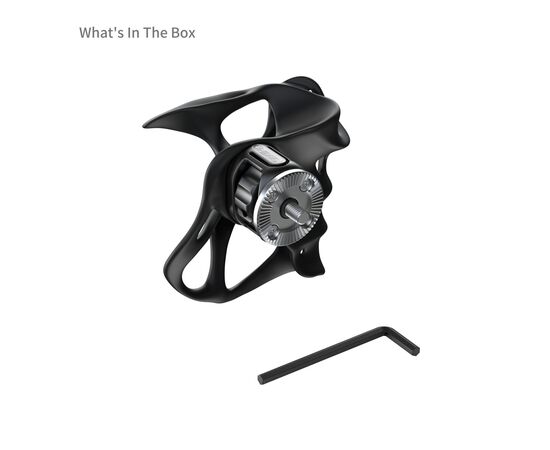 SMALLRIG 5240 Punho Liquid Series com Roseta ARRI - Lado Esquerdo