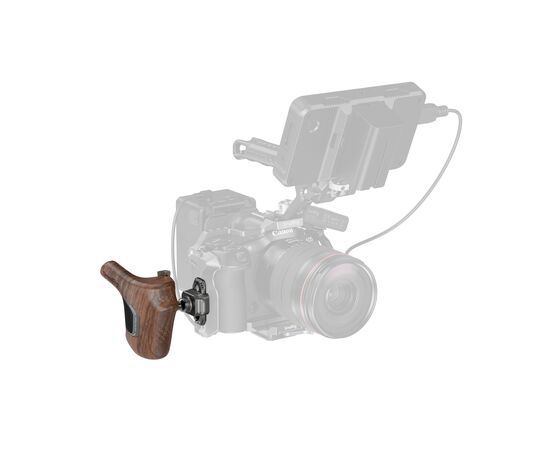 SMALLRIG 5192 Punho Wooden Series com Grampo NATO - Lado Direito