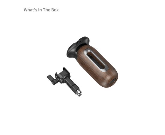 SMALLRIG 5239 Punho Lateral Grampo NATO - Madeira