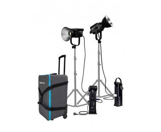 NANLITE Kit Duplo LED Forza 300 II - Daylight