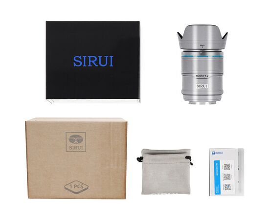 SIRUI Sniper 16mm f/1.2 Fujifilm X - Silver