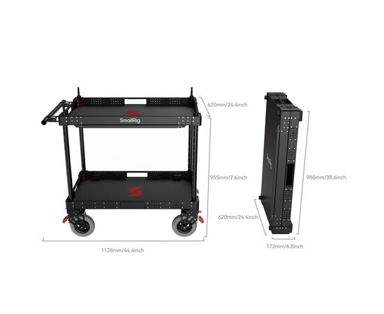 SMALLRIG MD4573 Carrinho de Produção 36"