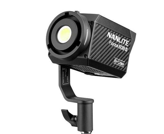 NANLITE Kit Iluminador LED Bi-Color FORZA 60B II + Lente de Projeção PJ-FMM (19° e 36°)