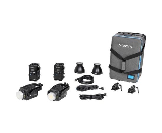 NANLITE Kit Duplo LED Forza 300 II - Daylight