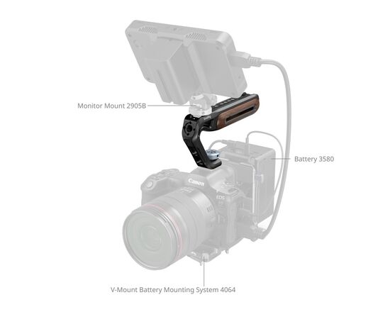 SMALLRIG 5250 Punho Superior Cold Shoe