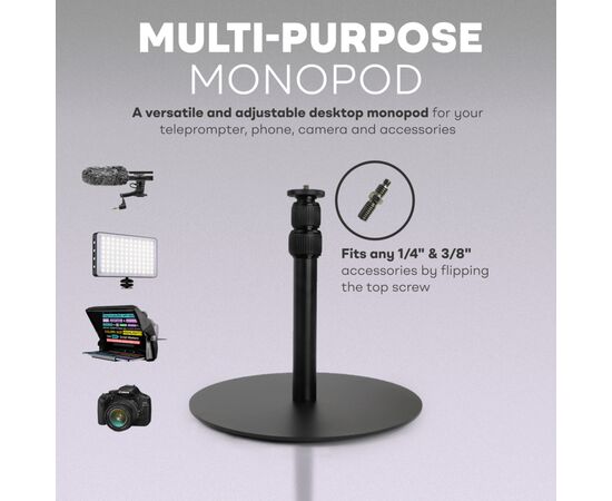 TELEPROMPTER PAD Suporte de Mesa para Teleponto EyeMeeting Desktop