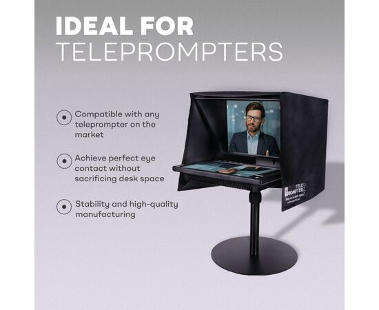 TELEPROMPTER PAD Suporte de Mesa para Teleponto EyeMeeting Desktop