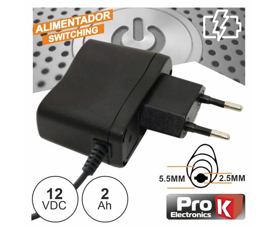 PRO K Fonte de Alimentação Switching 12V 2A
