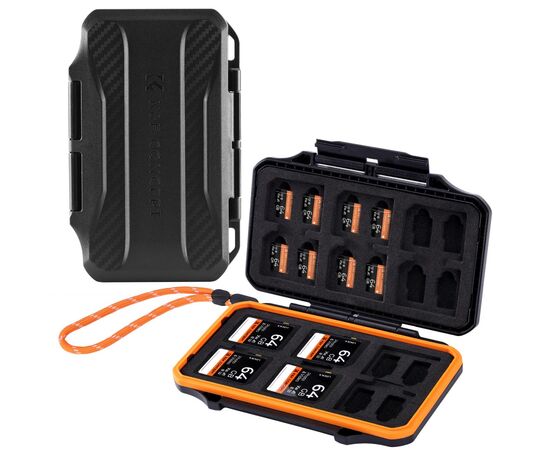 K&F CONCEPT Caixa de Armazenamento de Cartões SD e Cartões MicroSD