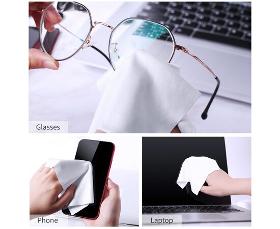 K&F Kit de 3 Panos de Limpeza 15x15cm