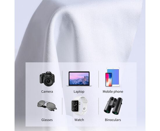 K&F Kit de 3 Panos de Limpeza 15x15cm