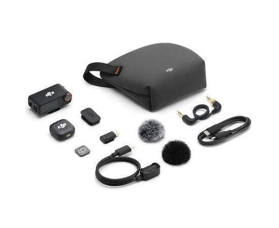 DJI MIC 3 Kit Single Lapela Wireless (1TX+1RX)
